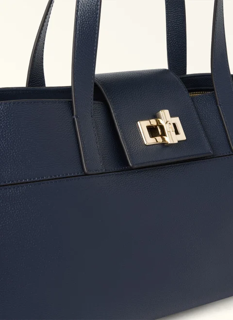 Чанта 'Tote' Furla Amelia Ink Blue — снимка 3