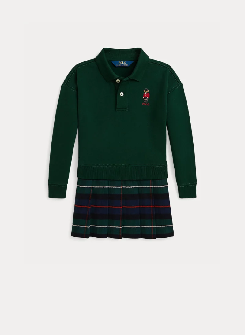 Рокля с бродерия '2 in 1' Ralph Lauren Kids 2-6