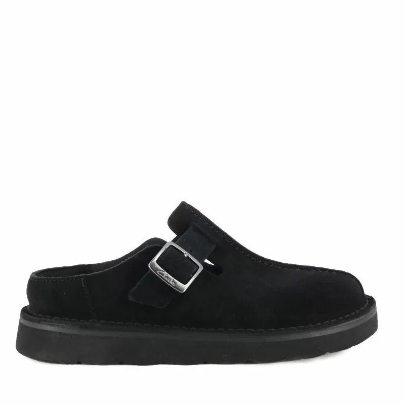 Сабо CLARKS – 26184167 SOLSBURY MULE BLACK SDE