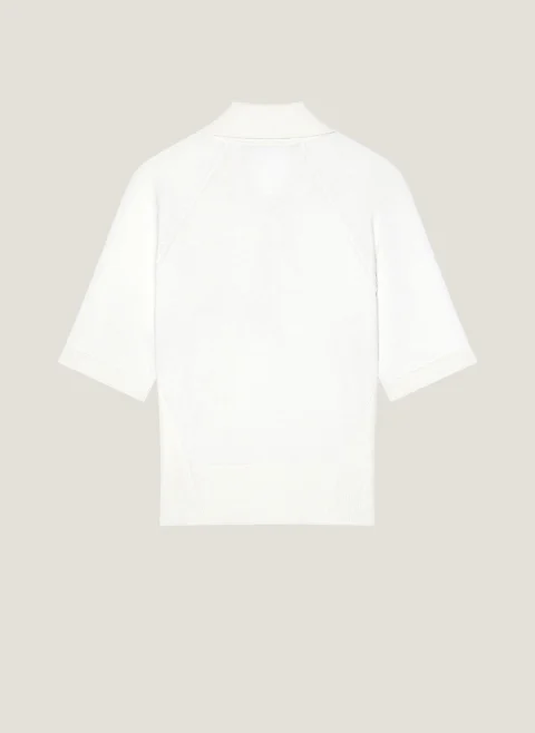 Полошърт от фино плетиво Givenchy — снимка 3