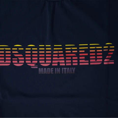 Мъжка синя блуза за плаж DSQUARED2 BEACHWEAR — снимка 5
