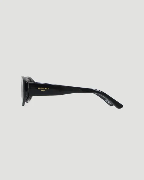 Tuesday Round Sunglasses in Black — снимка 4