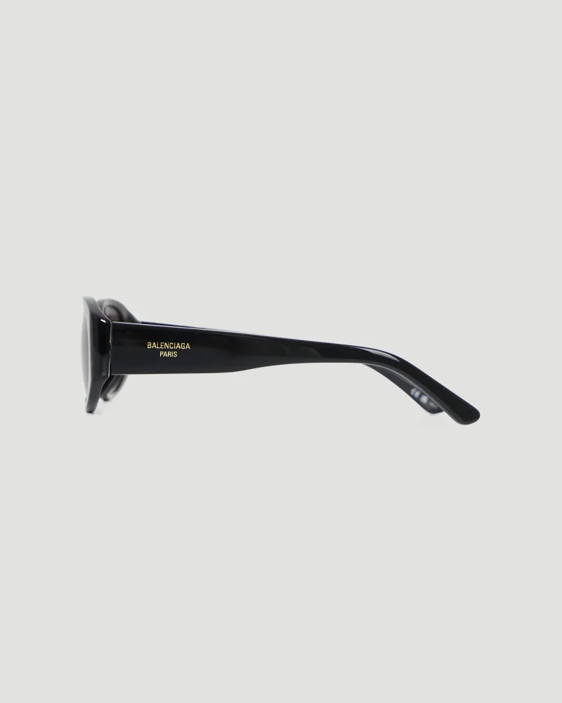 Tuesday Round Sunglasses in Black — снимка 4