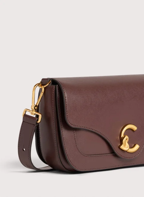 Кожена чанта Coccinelle C-Me Medium — снимка 3