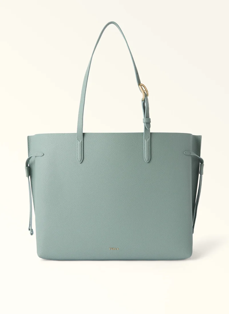 Кожена 'Tote' чанта Furla Ava Winter Sky L