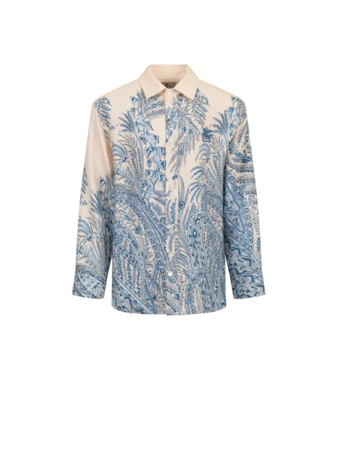 Риза с принт 'Paisley' Etro Kids