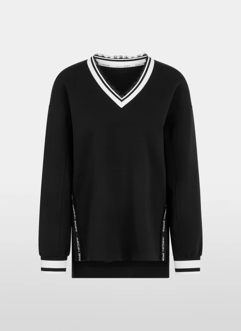 Суитшърт с дантела Marc Cain Sports — снимка 12