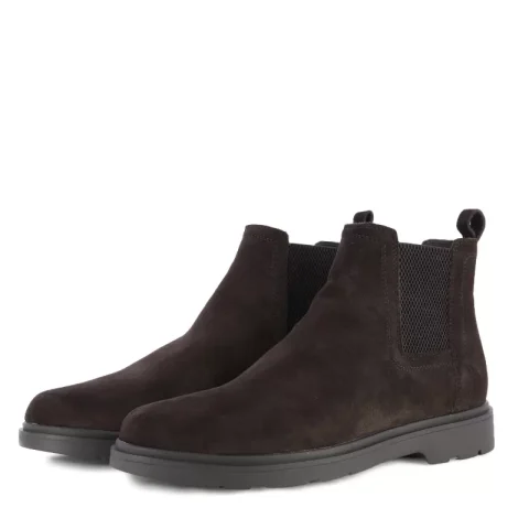 Мъжки Ежедневни Боти GEOX – U36D1C U SPHERICA EC1 DARK BROWN — снимка 4