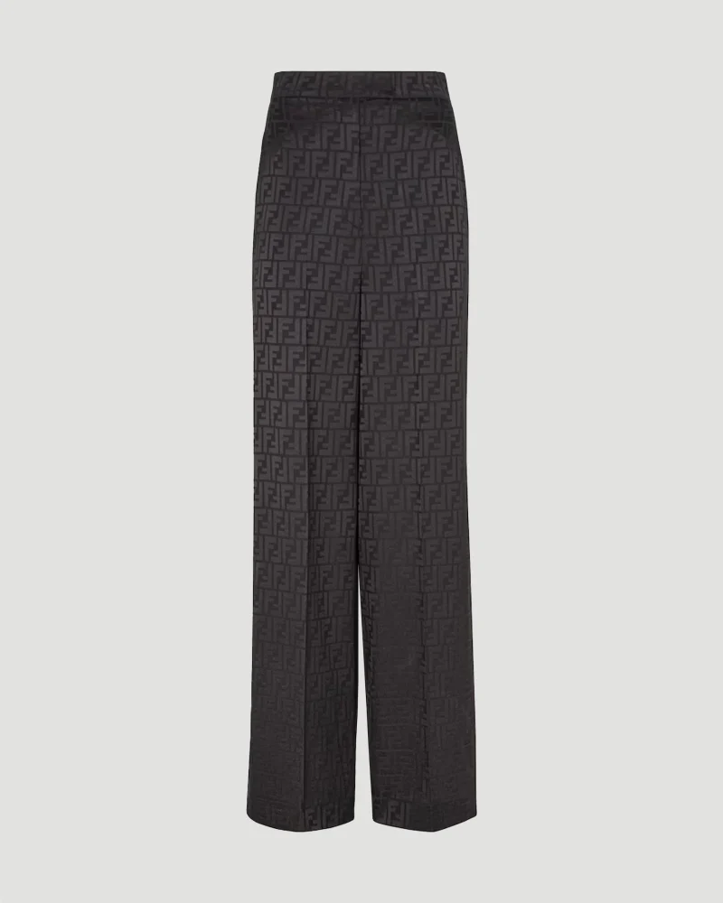Silk Pants in Black