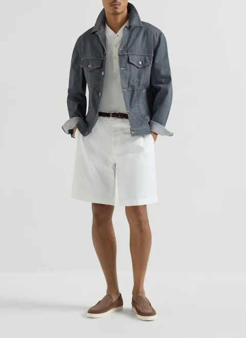 Велурени мокасини 'Sport style' Brunello Cucinelli — снимка 6