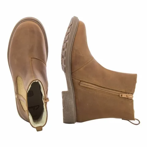 Боти Момичета CLARKS – 261541676010 Astrol Orin K Tan Leather — снимка 5