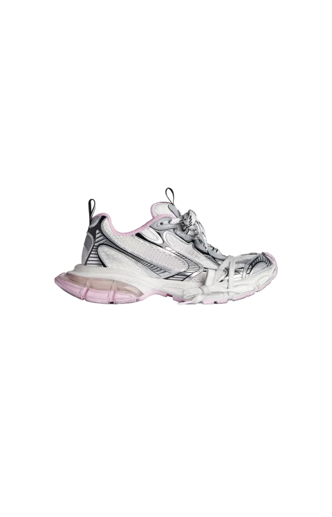 Women's 3xl Gel Clearsole Sneaker in White/pink/black