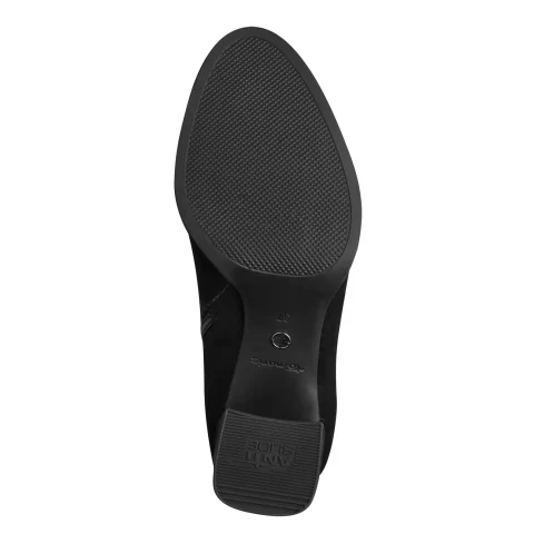 Дамски Боти На Ток TAMARIS – 1-25020-43-001 BLACK — снимка 6