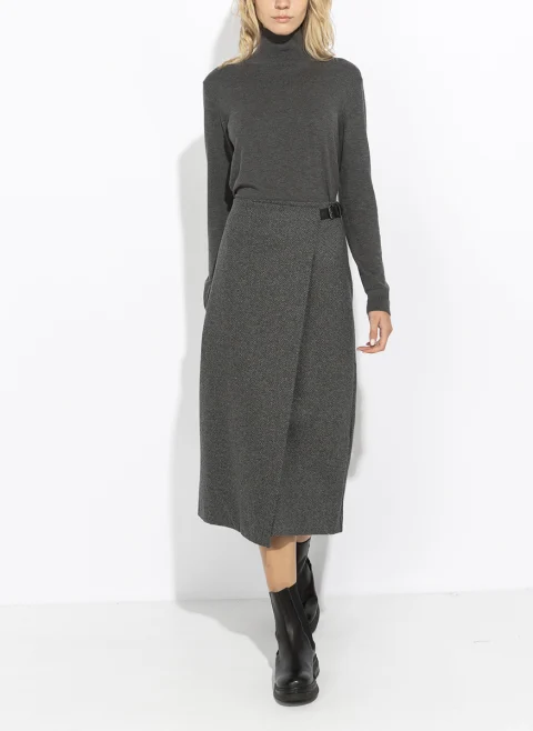 Миди пола от жакард Weekend Max Mara Wkdpetali