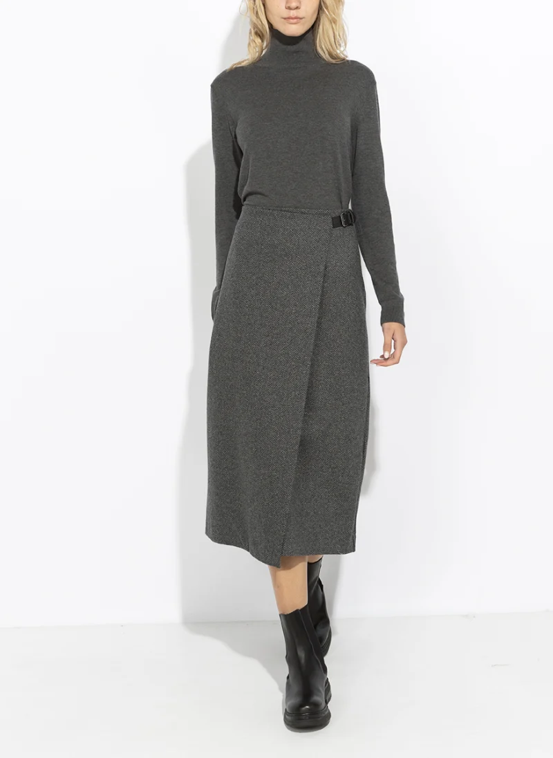 Миди пола от жакард Weekend Max Mara Wkdpetali
