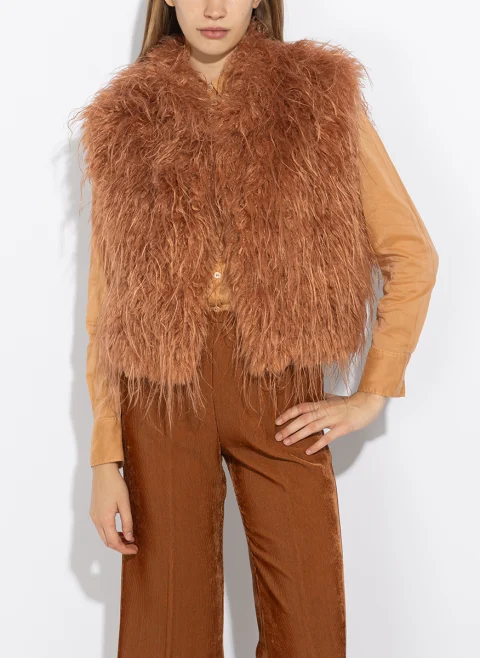Елек 'Faux fur' forte_forte — снимка 4