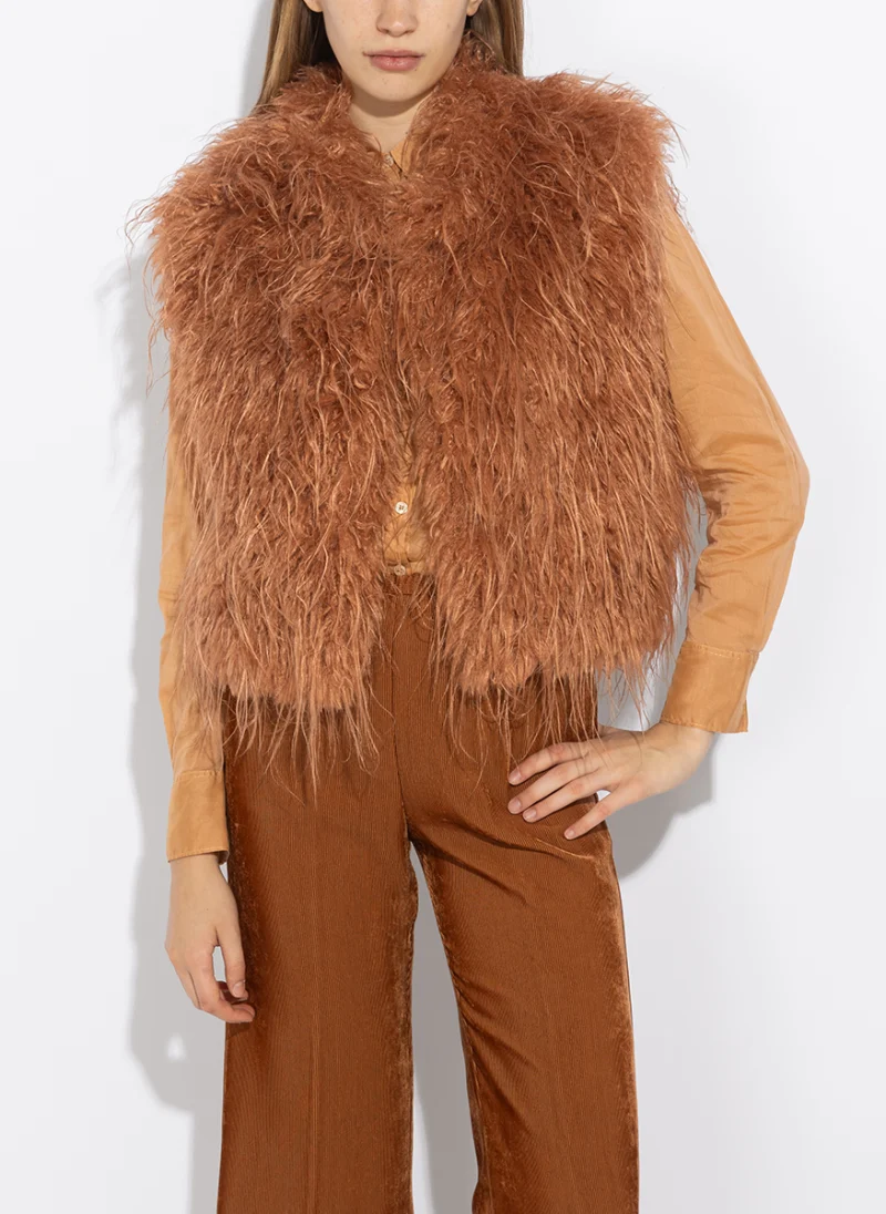 Елек 'Faux fur' forte_forte — снимка 4