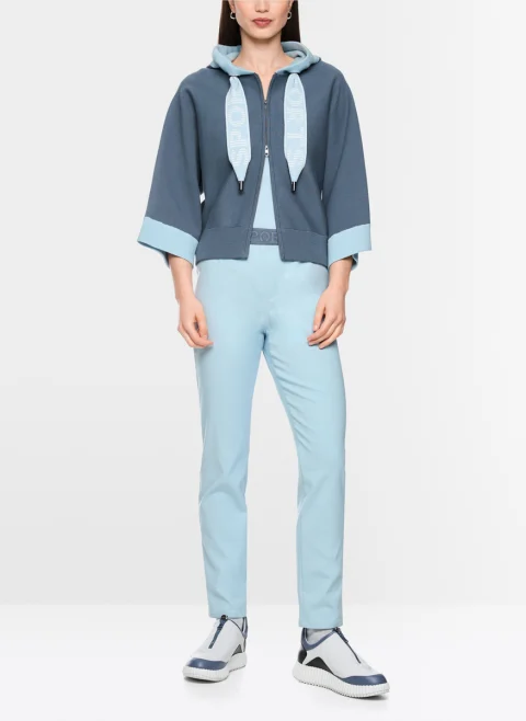 Суитшърт от фино плетиво 'Oversized fit' Marc Cain Sports — снимка 2