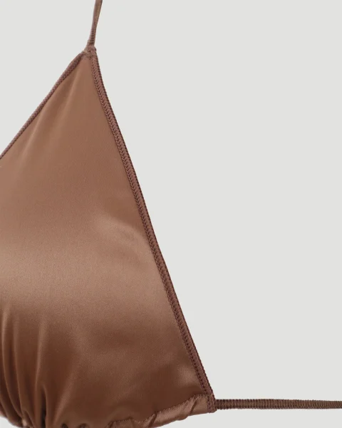 Satin Microkini in Gold — снимка 3