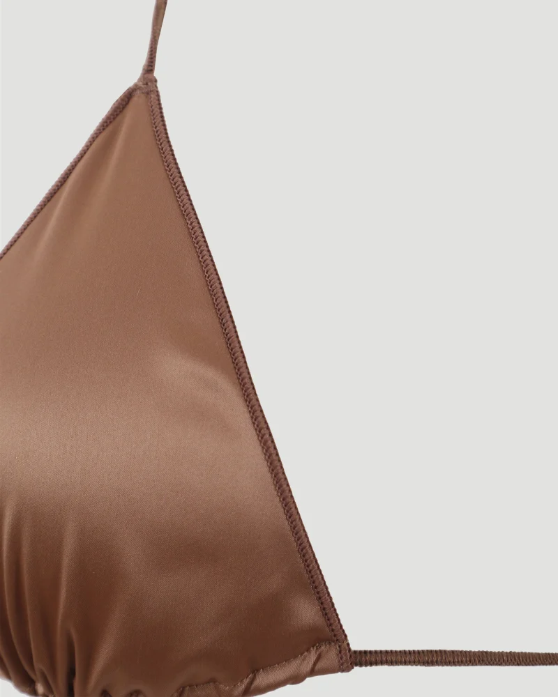 Satin Microkini in Gold — снимка 3