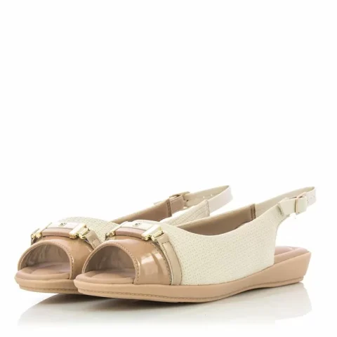Дамски Сандали Комфорт PICCADILLY – 10302703 OFF WHITE — снимка 3