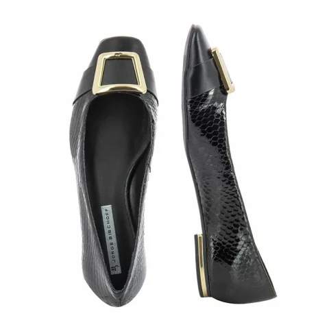 Балерини JORGE BISCHOFF – J10594031004 NAPA NEW PRETO PRETO — снимка 5