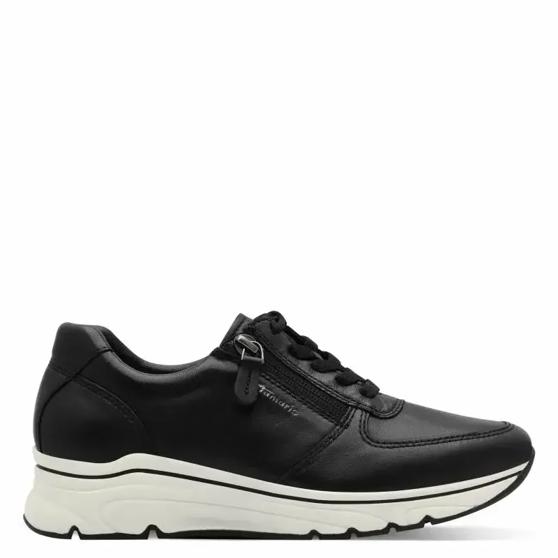 Дамски Сникърс TAMARIS – 1-23711-42-003 BLACK LEATHER