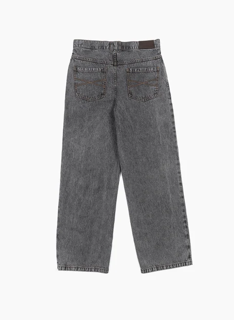 Класически деним с монили Brunello Cucinelli Kids 12 — снимка 4