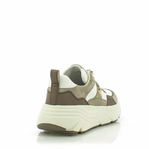 Дамски Сникърс GEOX – D36UFE D DIAMANTA WHITE/SAND — снимка 2