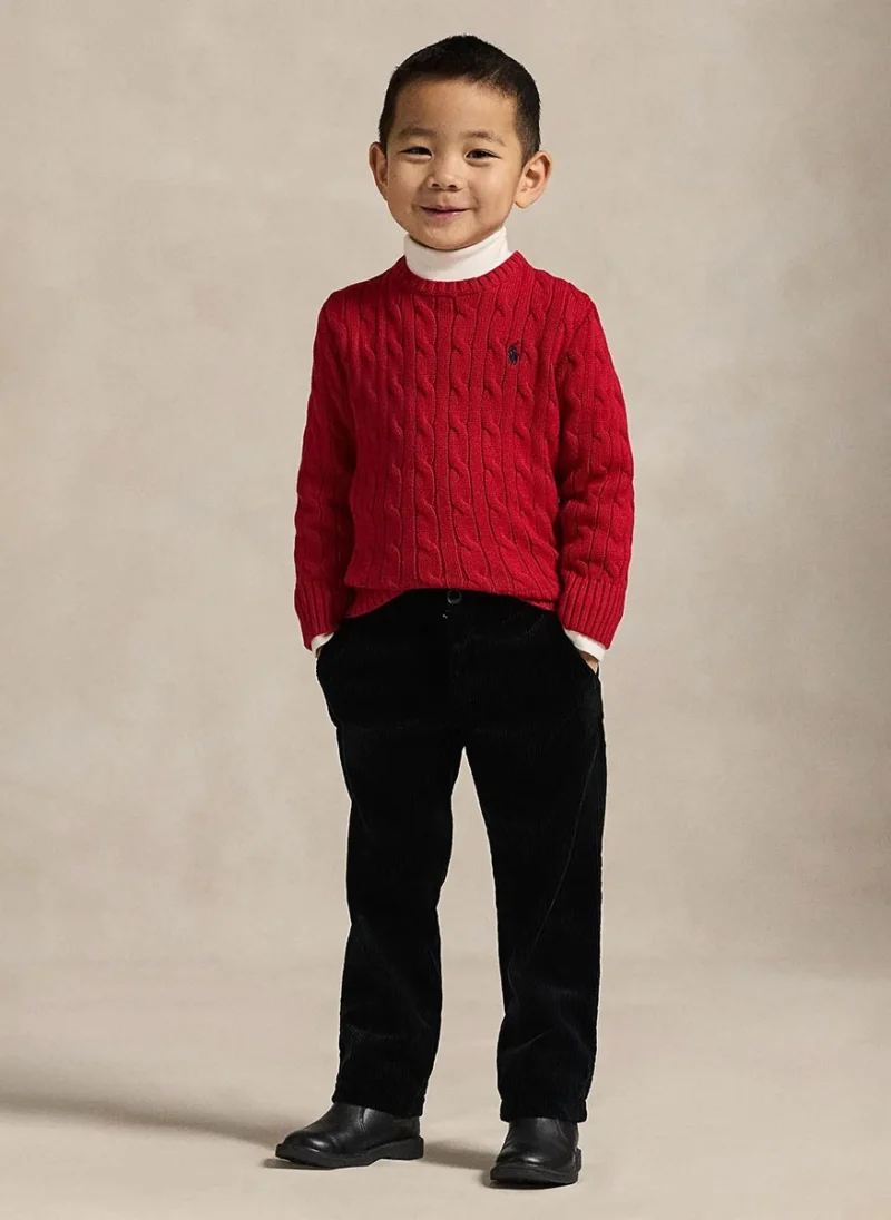 Пуловер 'Cable-Knit' Ralph Lauren Kids 2-7
