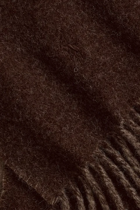 Шал Clssc Rvrsbl-Scarf-Oblong 449959334004 200 brown — снимка 2