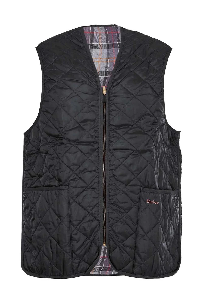 Яке Quilted Waistcoat/Zip-In Liner MLI0001 bk91 black/turf