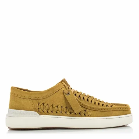 Мъжки Ежедневни CLARKS – 26172450 COURTLITE WEAVE OCHRE