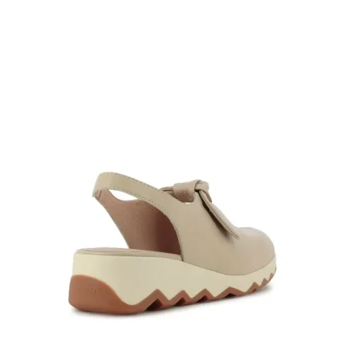 Дамски Обувки На Платформа WONDERS – C-7602 SIMON BEIGE — снимка 2