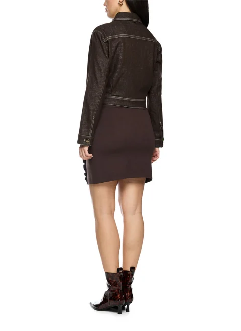 Яке от деним с лурекс Marc Cain Collections — снимка 3