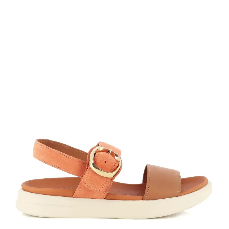 Дамски Равни Сандали GEOX – D65PAA D XAND 2S PEACH/BEIGE