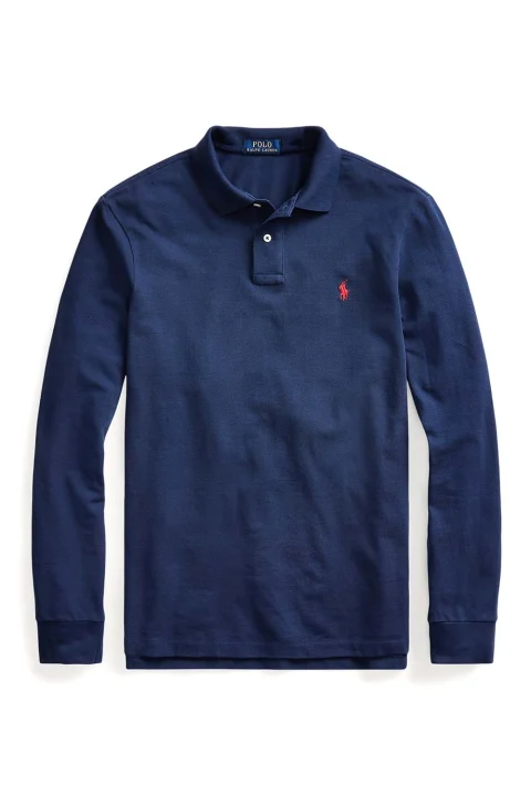 Polo Lskccmslm2-Long Sleeve 710680790046 400 blue