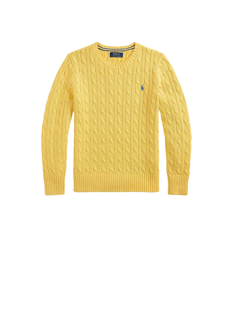 Пуловер 'Cable-Knit' Ralph Lauren Kids 7-14