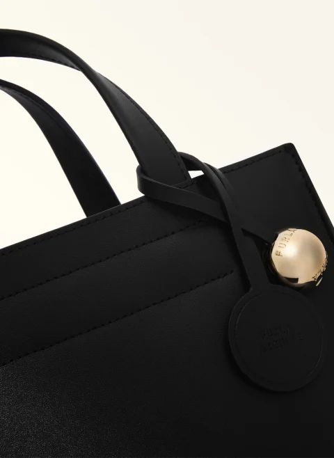 Чанта Tote Furla Divide It Nero S — снимка 5