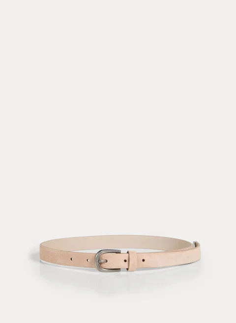 Колан от велур Brunello Cucinelli Kids M