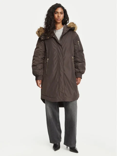Liu Jo Зимно яке WF6064 T714A Кафяв Regular Fit