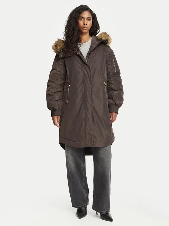 Liu Jo Зимно яке WF6064 T714A Кафяв Regular Fit
