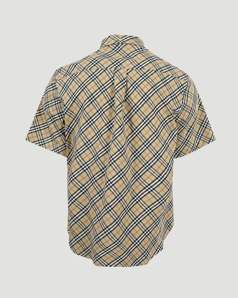 Vintage Check Shirt in Sand — снимка 3