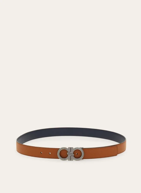 Двулицев колан 'Gancini' Ferragamo — снимка 3