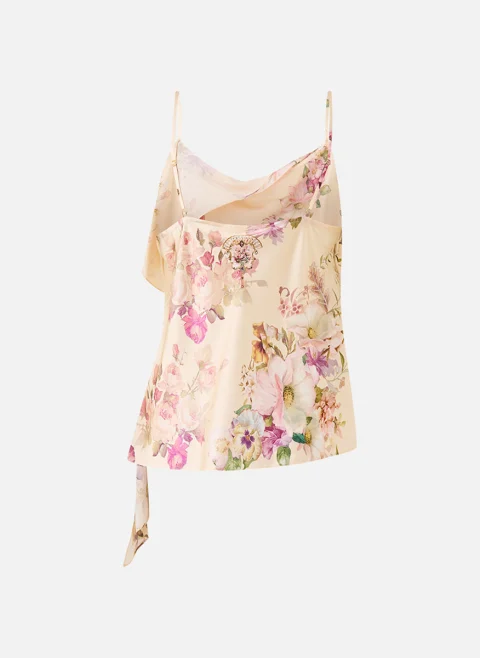 Копринен топ 'Adorned in aranjuez' Camilla — снимка 8