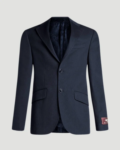 Cashmere Blazer in Navy