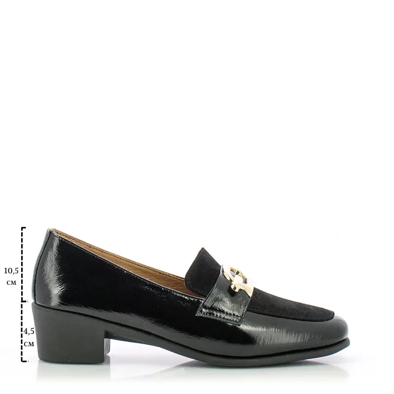 Токчета VERONELLA – 26143244 BLACK/BLACK — снимка 6