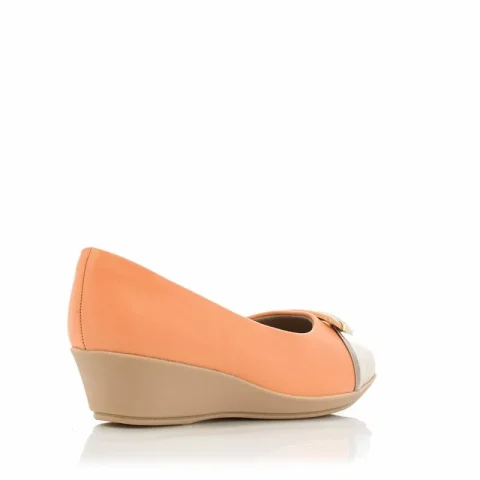 Дамски Обувки На Платформа PICCADILLY – 14318601 STRETCH SOFT SALMAO — снимка 2