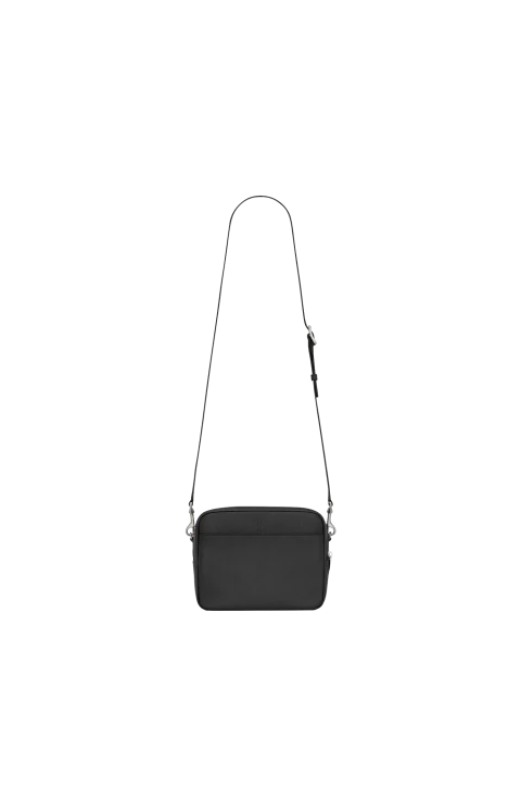 Small Camera Bag in Grained Leather — снимка 4