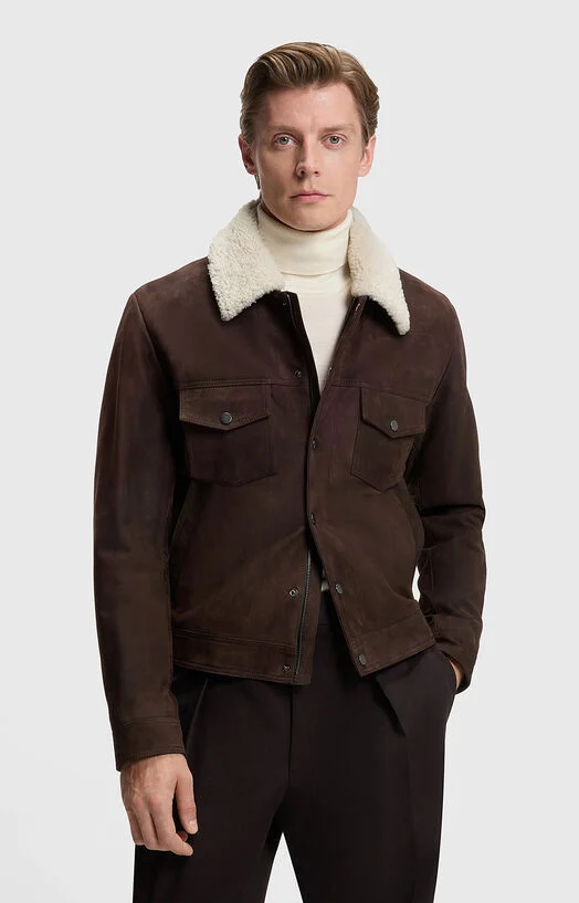 Яке от велур BECKHAM x BOSS